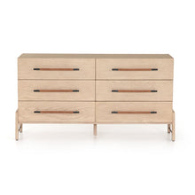 Rosewood 6 Drawer Dresser