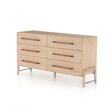 Rosewood 6 Drawer Dresser