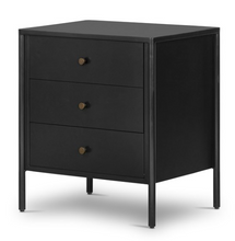 Solo Black Nightstand