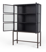 Drifted Black Stacy Cabinet