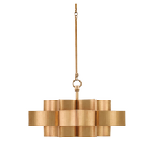 Gold Lotus Chandelier