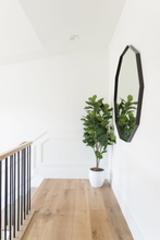 Matte Black Iron Mirror