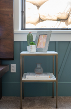 Petite Marble Nightstand