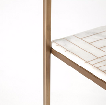 Petite Marble Nightstand