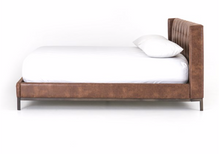 Nash Leather Bed