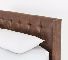 Nash Leather Bed