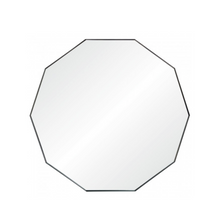 Matte Black Iron Mirror