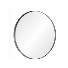 Antique Brushed Silver Mirror