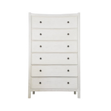 Whitewash Tall Boy Dresser