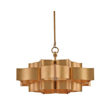 Gold Lotus Chandelier