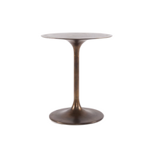 Antique Rust Side Table