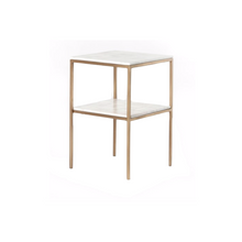 Petite Marble Nightstand