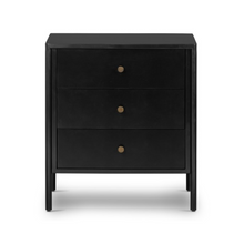 Solo Black Nightstand