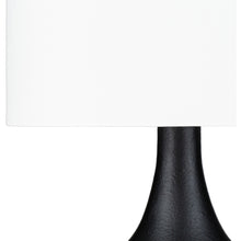 Black Plaster Lamp