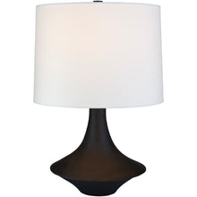 Black Plaster Lamp
