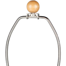 White Round Table Lamp
