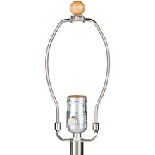 White Round Table Lamp