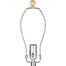 White Glazed Table Lamp